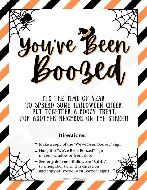 Printable You Ve Been Boozed
